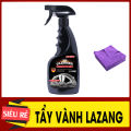 Dung dịch tẩy vành Lazang, tẩy vành mâm, tẩy gỉ sắt, tẩy lazang xe ô tô, tẩy cọ vành, xịt vệ sinh vành ô tô FOCAR 500ml - Tặng khăn lau. 