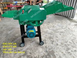 Máy Băm Cỏ Băm Rơm Lô Cuốn Máy Băm Cỏ Voi Thân Cây Ngô Băm Ngọn Mía Ủ Chua
