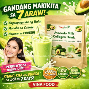 BUY 1 GET 1 - Freshies Avocado Milk Collagen Drink with Glutathione