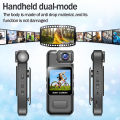 Action Camera Clip Camcorder Recorder Cycling Enforcement Law Portable Recorder WiFi Back HD 4K. 