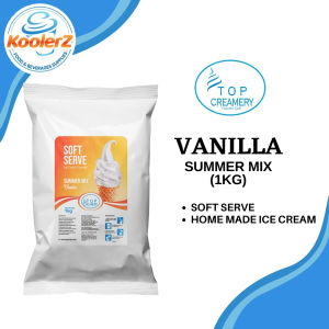 Top Creamery Soft Serve Ice Cream Powder 1kg | Yogurt | Vanilla | Chocolate | Hersheys | Mango | Ube