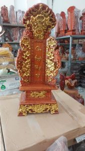 Bài vị thờ cửu huyền thất tổ gỗ hương sơn chữ nhủ vàng cao 41cm - 48cm -55 cm- 61cm