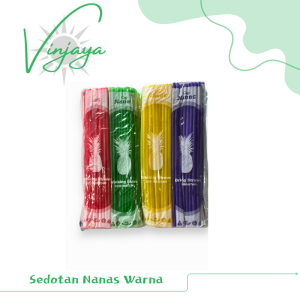 SEDOTAN WARNA WARNI ±250PCS MERK NANAS