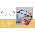 Fashion Blue Frame Anti Radiation Radiation Computer Glasses Reading ...