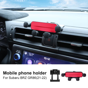 Phone Holder For Subaru BRZ Toyota GR86 2021 2022 2023 2024 2025 Car Gravity Interior Mobile Support Telephone Stand Bracket
