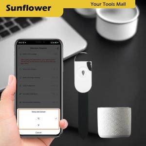 🎀🎁【Special price】Sun ZigBee เครื่องตรวจจับความชื้นในดินเครื่องทดสอบความชื้นอุณหภูมิความชื้นเซ็นเซอร์ตรวจจับสำหรับสวนในบ้าน