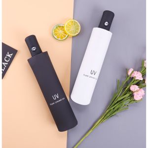XIAMI Payung H512 Anti Uv Korea style Anti Panas Ultra violet Anti Hujan Payung Lipat Otomatis/Manual Anti Sinar UV Protection Motif polos