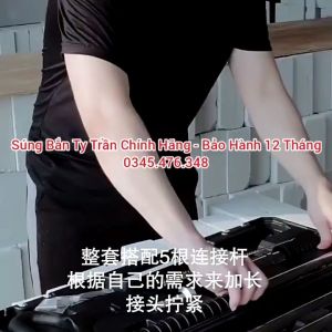 Súng Bắn Đinh Bê Tông Trần Thạch Cao Kèm Thành Nối Dài Bắn Trần