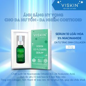 [HCM][CHÍNH HÃNG] SERUM 10 LOÀI HOA VISKIN