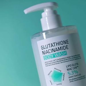 APLB Glutathione Niacinamide Body Wash LIPO GLUTA NIAC VITAMIN ™ 5.3% 10.14 FL.OZ/Korean Skincare Gentle Ingredients for the Safety of Your Skin Long Lasting deep Moisture for Soft Skin