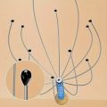 Octopus Head Massager Scalp Scratcher Head Scratcher Tingler Massage Scalp Stress Relax, Scalp Massager Hair Growth and Body Deep Relaxation. 