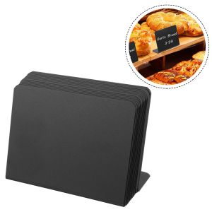10PCS Mini Chalkboard Price Tag Birthday Wedding Display Board Bakery Restaurant Price Tag Reusable