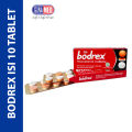 BODREX OBAT UNTUK MERINGANKAN SAKIT KEPALA, SAKIT GIGI & DEMAM ISI 10 TABLET. 