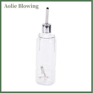 Aolie Little Pet Rat Water Drinking Bottle Hamster Rabbit Dispenser Cylindrical Feeder