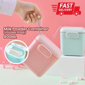[SG Stock] Milk Powder Storage Box Container with Scoop