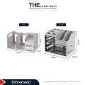 THE Office Desktop File Storage Organizer Office Document File Rack Office Table Drawer Organizer. 