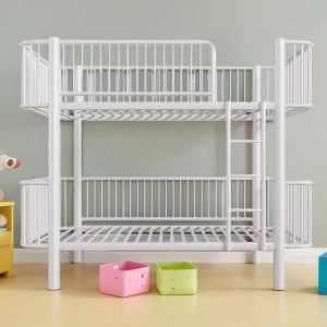 Iron Bunk Beds Bunk Beds For Children Iron Beds For Students Second Floor s Available Small Home Loft Space-Saving
