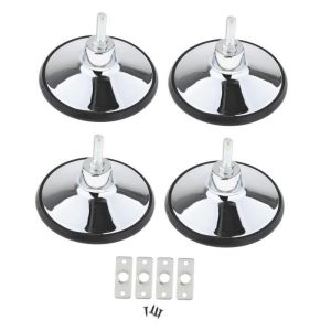 4PCS/SET Adjustable Foot Pool Table Mat Moisture-Proof M10 Screw Support Foot