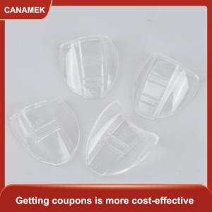 【CANAMEK 】 2Pcs Eye Flexible Clear Shields Side Safety Goggles Glasses Universal Anti Fog