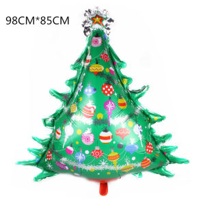 SG Xmas Balloons Santa Claus Balloon Christmas Decorations Party Home Decoration