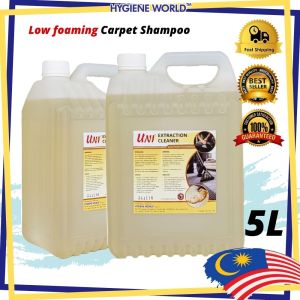 5L Extraction Cleaner / Low Foam Carpet Shampoo / Chemical Karpet / Shampoo Karpet / Sofa Kusyen Extraction Cleaner / Carpet Extraction Cleaner / Low Form Carpet Shampoo / Chemical Karpet / Sabun Karpet / Carpet Shampoo / Sofa / Kusyen