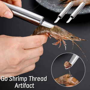 6-in-1 Shrimp Peeler Knife Stainless Steel Fish Prawn Line Cutter Shell Remover Multifunction Tools
