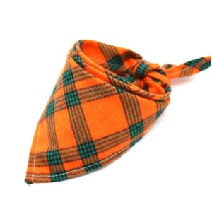 SDFSF Washable Classic Plaid Neckerchief Grooming Accessories Puppy Collar Dog Saliva Towel Dog Bandana Pet Supplies Cat Kerchief Triangle Scarf