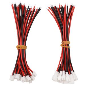 50Pcs Socket Mini Micro Ph2.0 2p Male Female Pin Konektor 2 Pin Plug Dengan Kabel Panjang