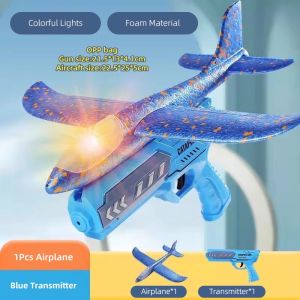 Airplane Launcher Toys for Kid Foam Glider Catapult Plane Toy for Children Outdoor Flying Toys