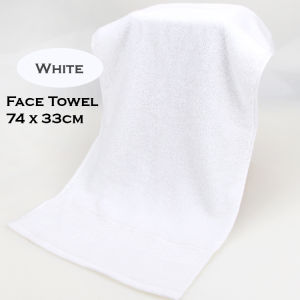 (SG STOCK) Premium 100% Cotton Bath & Face Towel Japan Quality Soft & Super Absorbent
