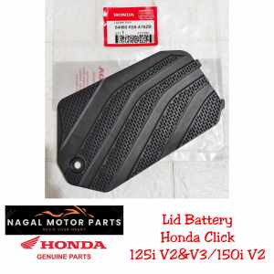 LID BATTERY COVER FOR HONDA CLICK 125i V2/ V3 AND 150i V2 (64460-K59-A70ZD )HONDA GENUINE PARTS
