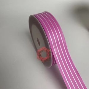 [3cm x 50 Yards] Striped Ribbon | Gift Wrapping Ribbon for Flowers Bouquets Packaging Supplies