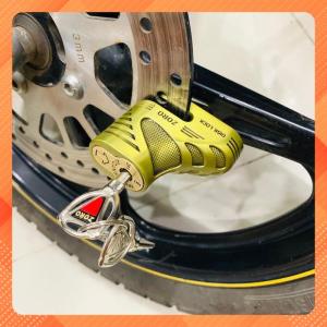 Ổ khoá đĩa xe máy chống trộm ZORO cao cấp thép chống gỉkhóa phanh đĩabảo hành chính hãng 1 năm