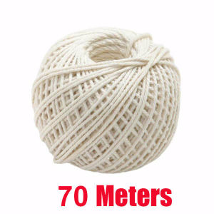 70M/Roll Cooking Tools Butchers Cotton Twine Meat Sausage Tie Rope For Meat Trussing and Trussing Turkey