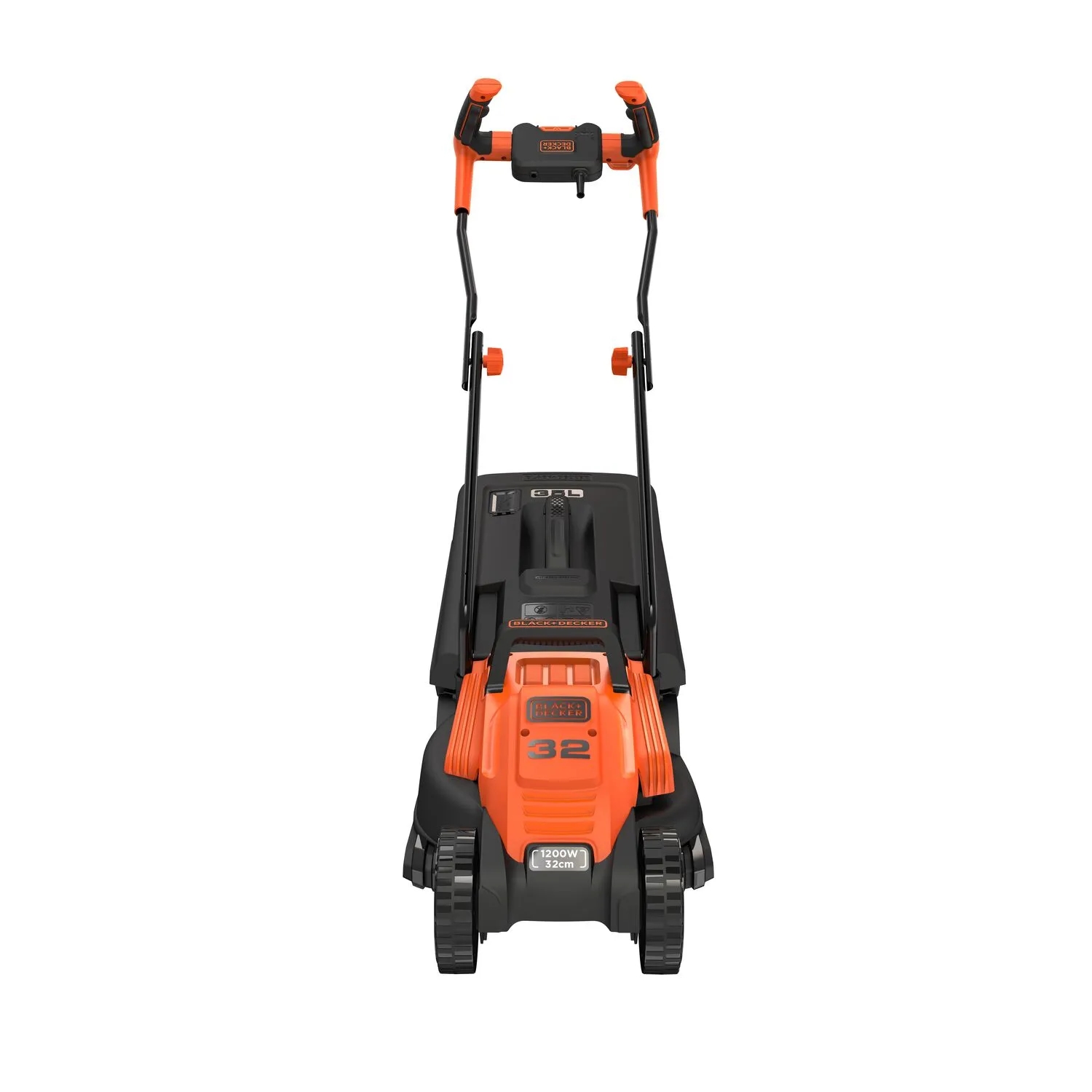 Black & Decker รถตัดหญ้าไฟฟ้า กำลัง 1200 วัตต์ หน้ากว้าง 32 ซม. รุ่น BEMW451BH-B1
