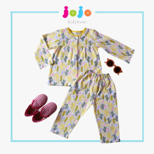 Baju Tidur Anak Perempuan Setelan Piyama Cewek Bayi Jojo 6 Bulan - 5 Tahun - Motif Set 282