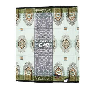 Sarung Sapphire Motif Jacquard KWS Kawung Songket