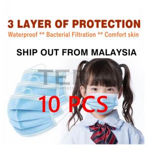 [EXPRESS SHIPPING MALAYSIA] 10PCS 3 PLY MASK FOR CHILDREN