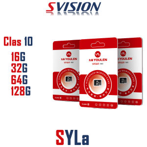 (ของแท้) SVISION เมมโมรี่การ์ด LVISION Mem Card Memory Card Micro SD SDHC Class 10 16GB 32GB 64GB 128G เมมโมรี่การ์ด Ultra microSDHC ใช้กับกล้องวงจรปิด