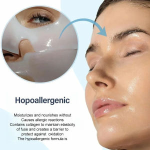 💕Restore Girlish Skin💕Split Collagen Mask Split Pink Transparent Firming Anti-Wrinkle Mask紧致抗皱面膜