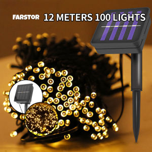 100LED Outdoors Solar String Light Modes Solar Lamp Waterproof for Gardens Wedding Party /Valentines /christmas decorations for home