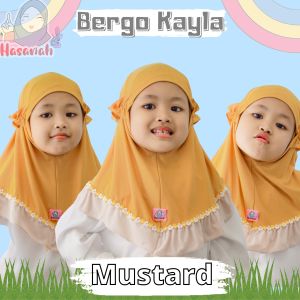 Hijab bergo anak Kayla hijab kombinasi kerudung anak hasanah