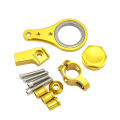 2025 Suitable for Kawasaki Ninja600 ZX636 ZX6R 05-06 Year   Modified Titanium Size Bracket Damper Buffer. 