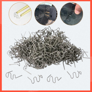 COD SNEWVIE Staples Pistol Las Bumper Mobil Repair Welding Machine 500 PCS / mata solder las plastik / alat sambung plastik patah / alat penyambung plastik patah / kawat batang las plastik / las plastik body bumper kap motor mobil / kawat las plastik