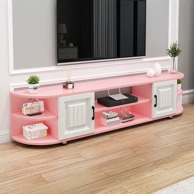 TV cabinet coffee table combination modern simple light luxury style bedroom small apartment living room household economical TV cabinet