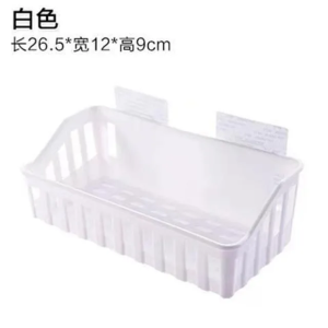[Same Day Ship]  Wall Mounted Bathroom Shelf Durable Suction Cup Corner Drainage Shelf Dish Sponge Storage Rack Holder for Kitchen Organizer