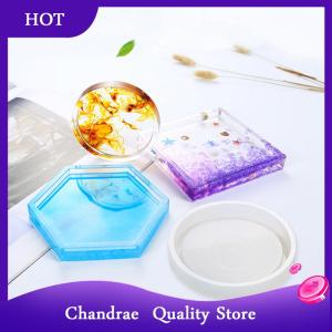 [Chandrae] Coaster Resin Silicone Cup Mat Pad Mold Jewelry Making Epoxy Mould Tool Craft