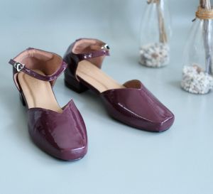 Sepatu Wanita Alva Heels Mules Elegan dengan Ankle Strap