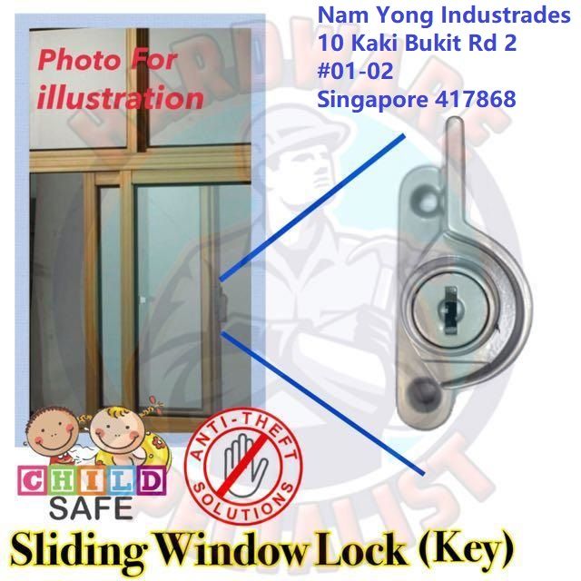 Hardware Specialist HDB Sliding Window Lock Replacement 4900 Left