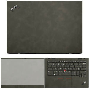 Color fiber skin laptop stickers for ThinkPad X1 Carbon 10th 2022 vinyl skin sticker for ThinkPad X1 Carbon series